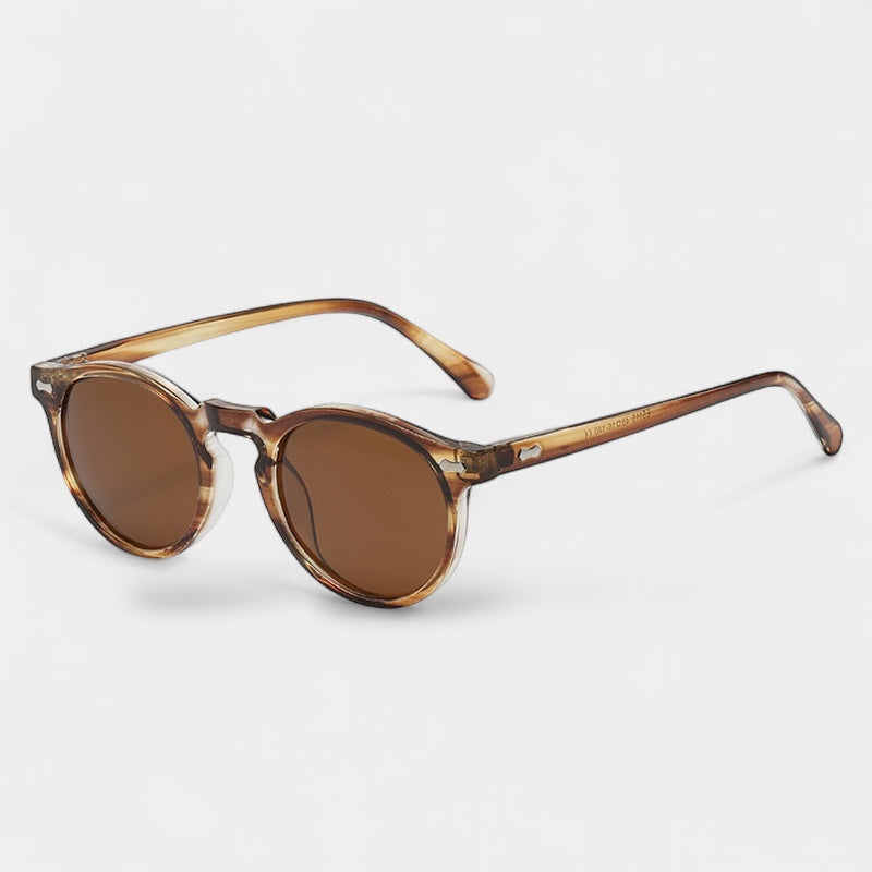 OLD MONEY Round Sunglasses